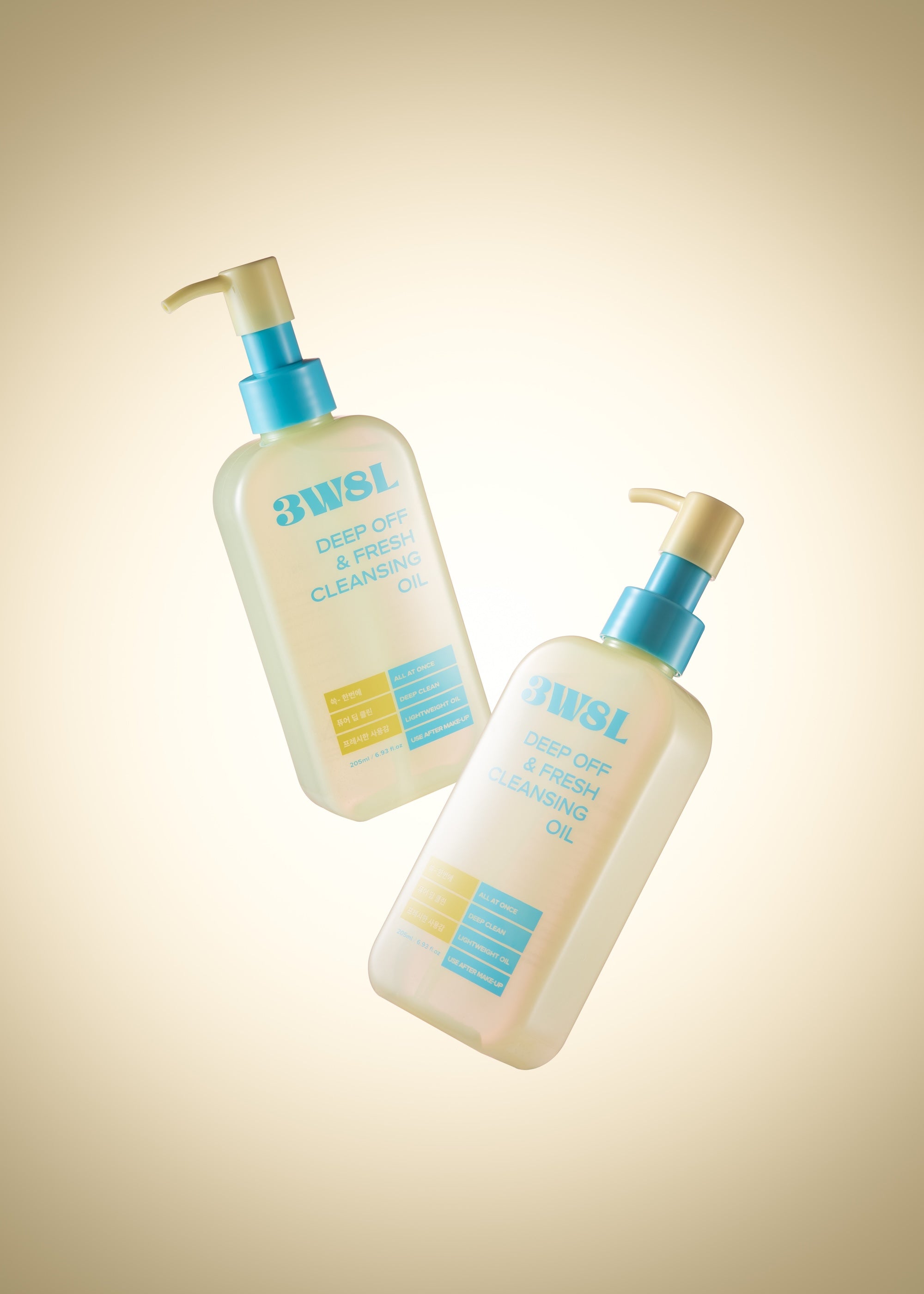 [3W8L] Deep Off & Fresh Cleansing Oil 205ml