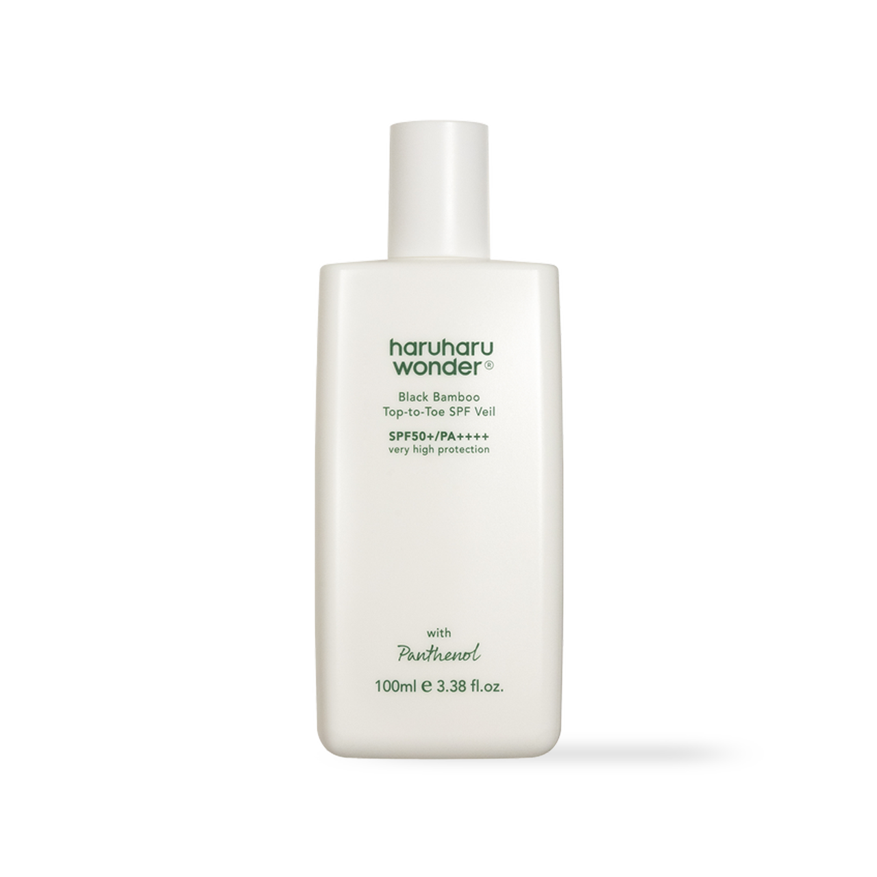 [haruharuwonder] Velo de bambú negro de pies a cabeza con FPS 100 ml