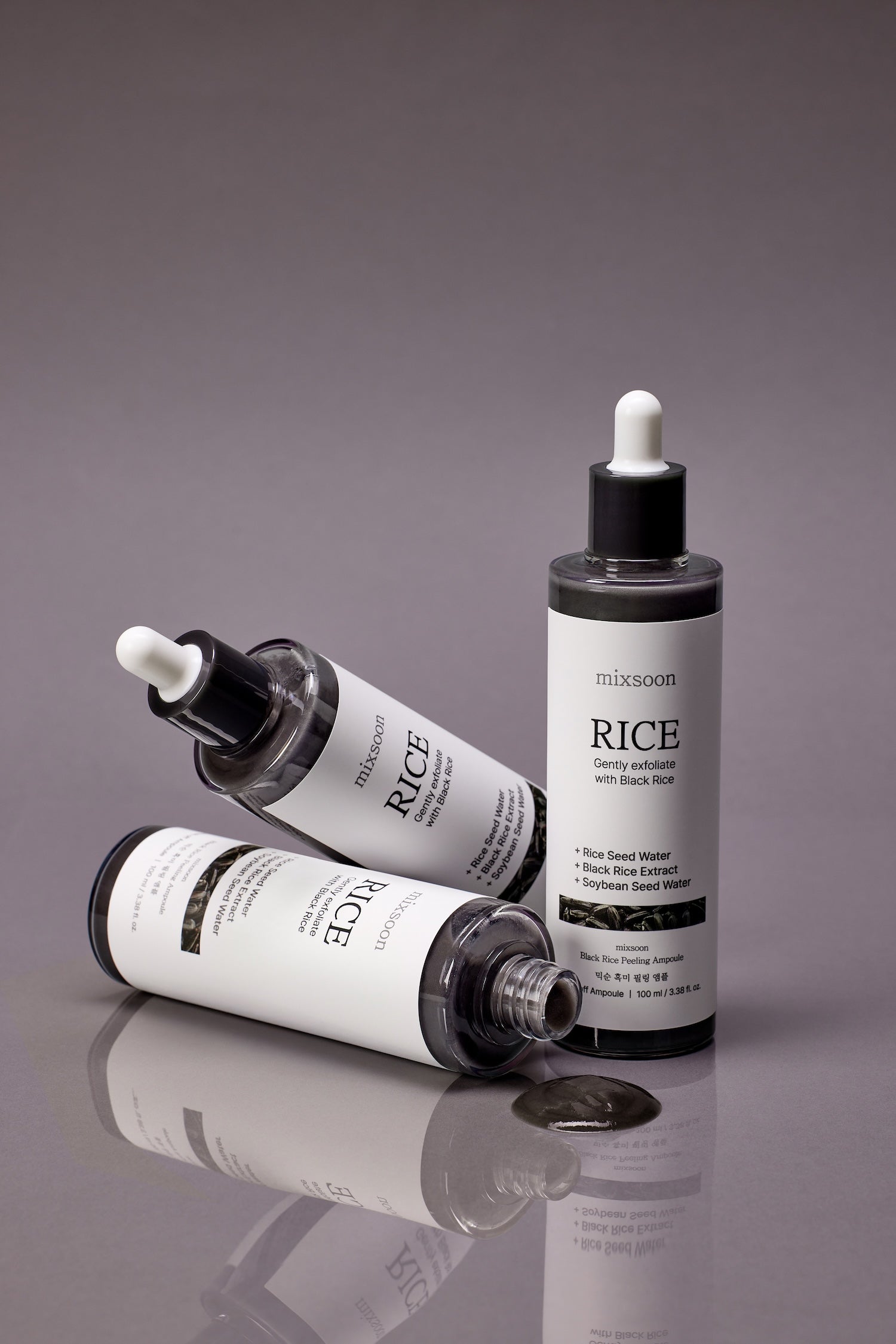 [MIXSOON] Ampolla Peeling de Arroz Negro 100 ml