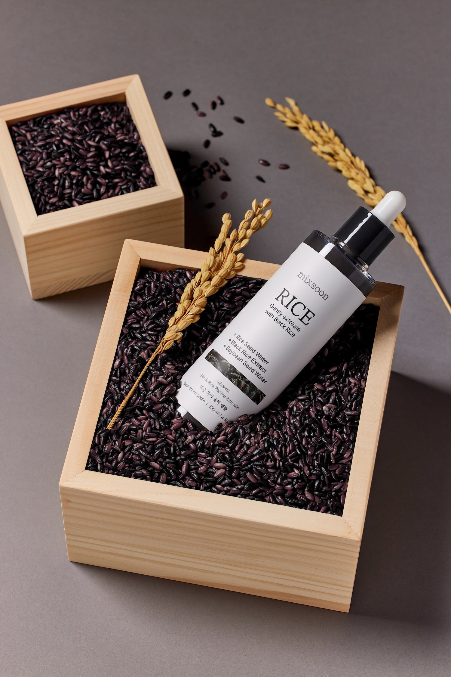 [MIXSOON] Ampolla Peeling de Arroz Negro 100 ml