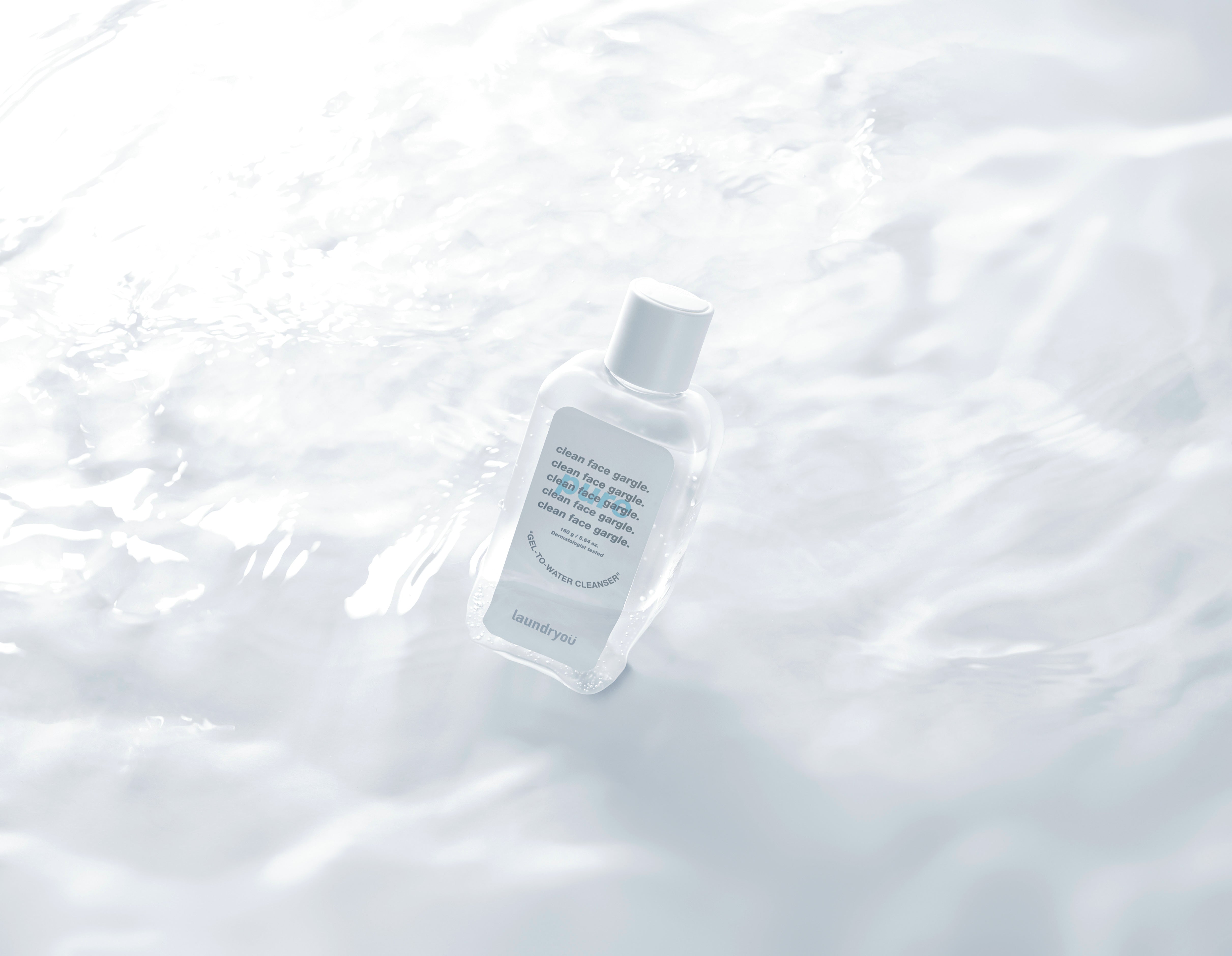 [Laundryou] Limpiador facial en gel para gárgaras, espuma purificante, 160 g