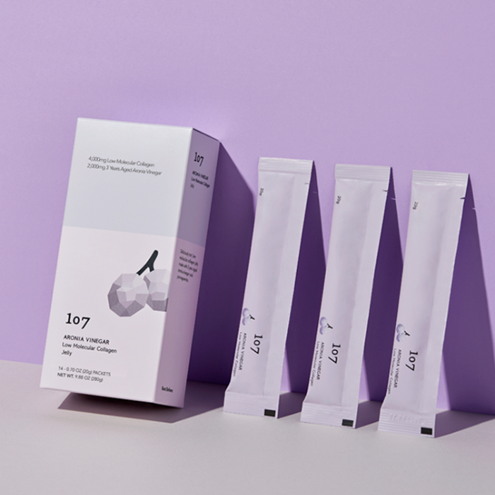 [107] VINAGRE DE ARONIA Colágeno de bajo peso molecular 20 g * 14 bolsas