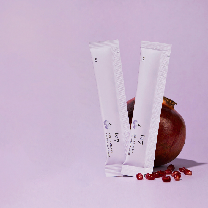 [107] VINAGRE DE ARONIA Colágeno de bajo peso molecular 20 g * 14 bolsas