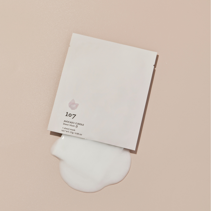 [107] Mascarilla facial AGUACATE CUDDLE (juego de 5 láminas) 25 g x 5 láminas