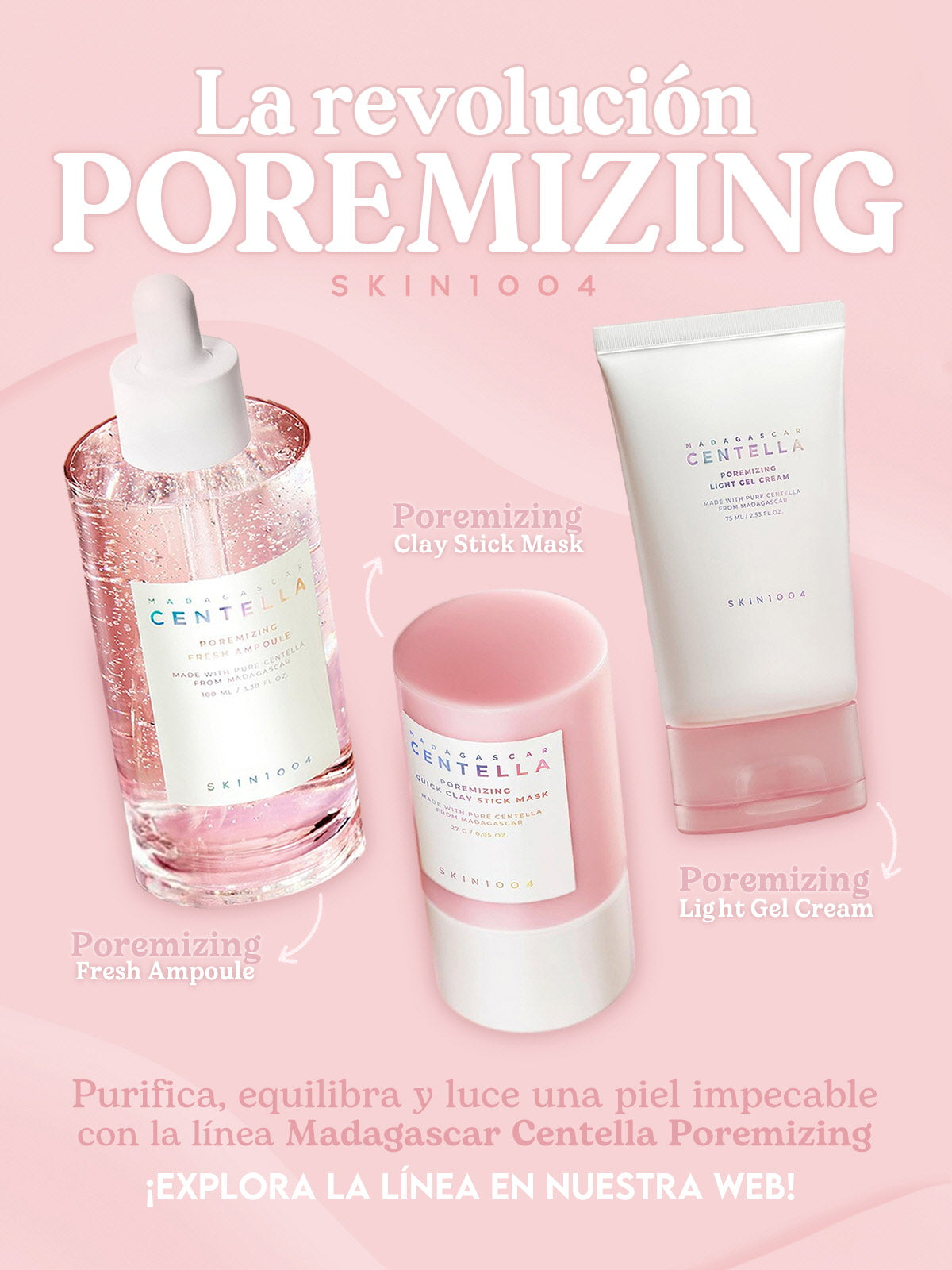 Tati's SKIN1004 Poremizing Skincare Routine