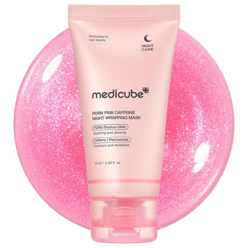 [Medicube] Mascarilla Envolvente Nocturna con PDRN y Cafeína Rosa 75ml