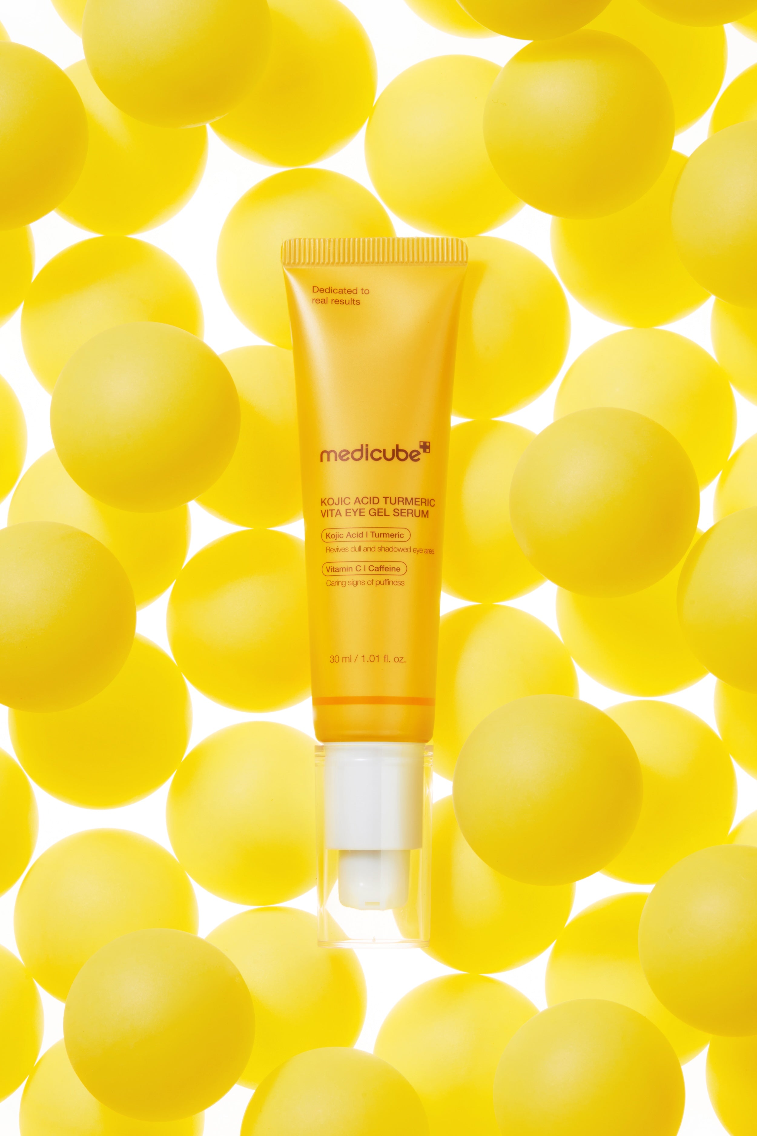[Medicube] Sérum en gel para contorno de ojos con ácido kójico y cúrcuma Vita 30 ml