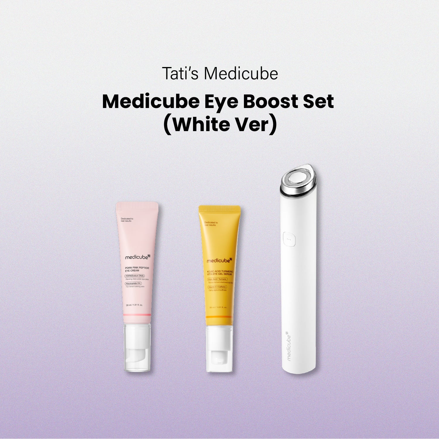 [Medicube] Set Eye Boost (Versión Blanca)