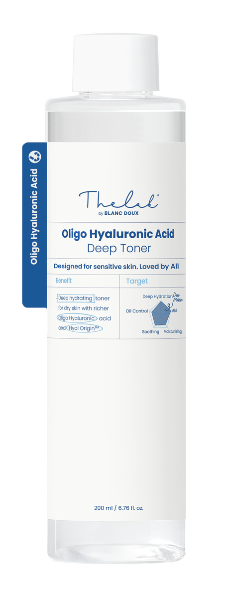 [THE LAB by BLANC DOUX] Oligo Hyaluronic Acid Deep Toner - 4 Sizes