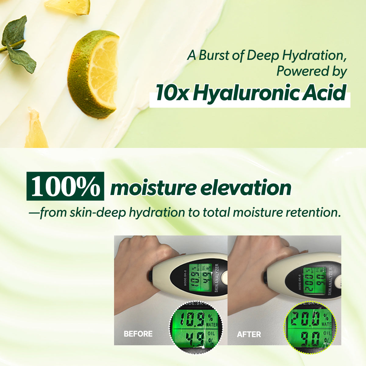 [Omitted] Fresh Lime Glow & Super Hydrating Moisturizer 80ml