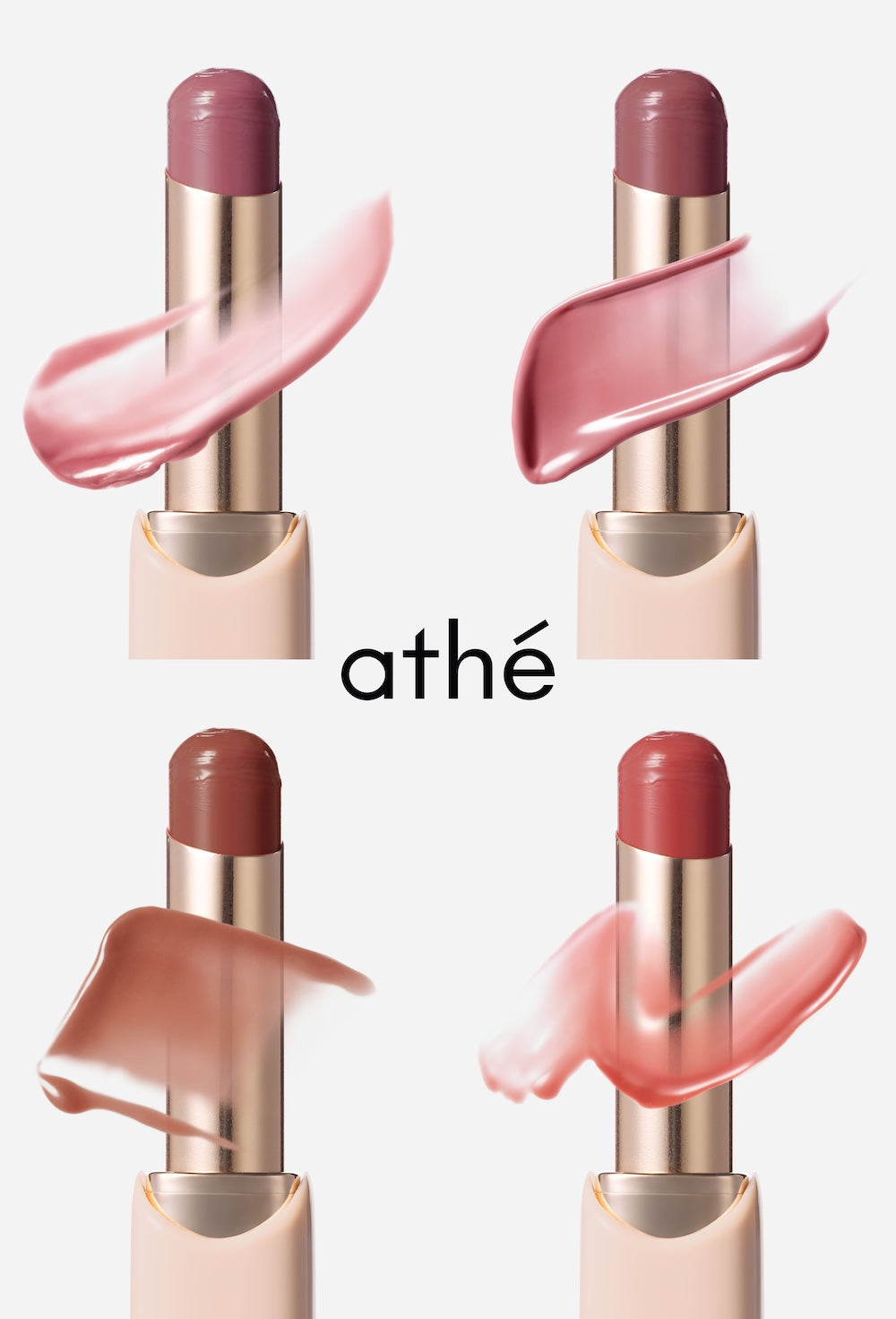 [athe] Authentic Lip Glowy Balm 3.3g - 6 Colors