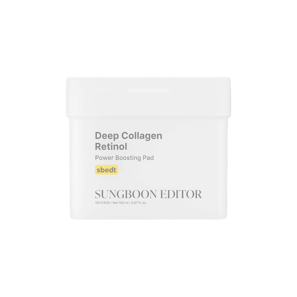[SUNGBOON EDITOR] Deep Collagen Retinol Power Boosting Pad 150ml 100 pcs