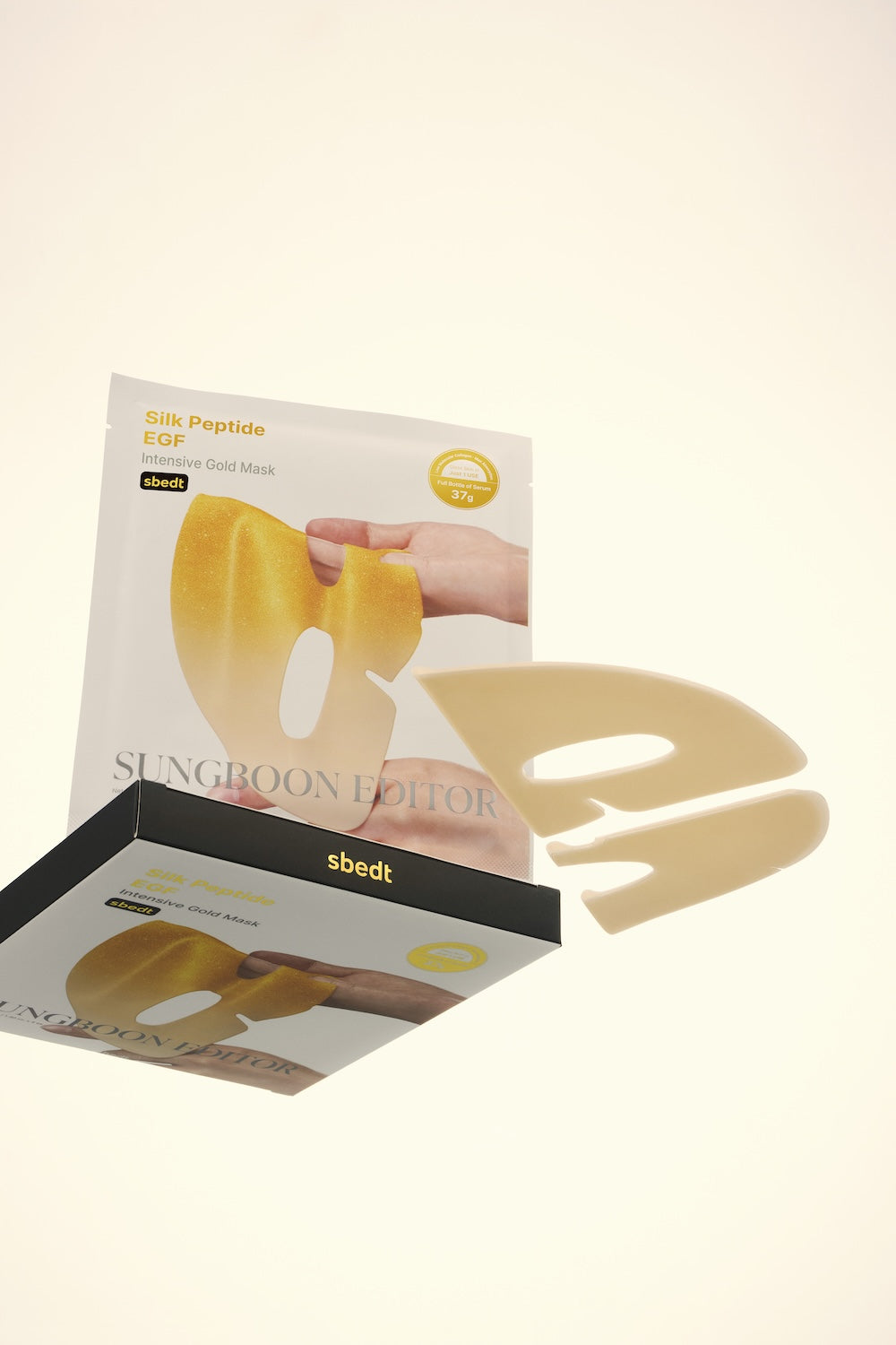 [SUNGBOON EDITOR] Silk Peptide EGF Intensive Gold Mask 1pc_Special Promotion