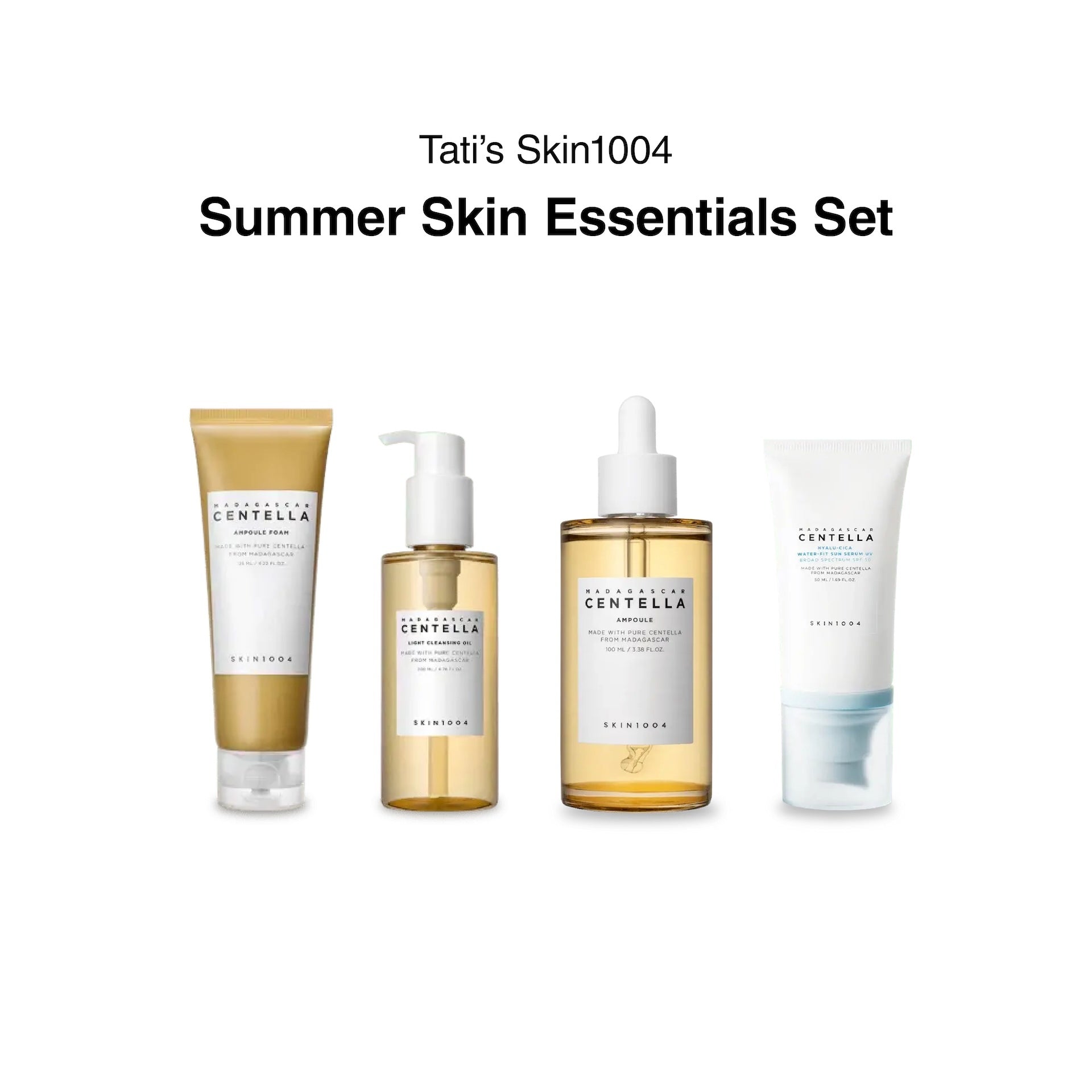 [Skin 1004] Summer Skin Essentials Set_Special Promotion (35% OFF)