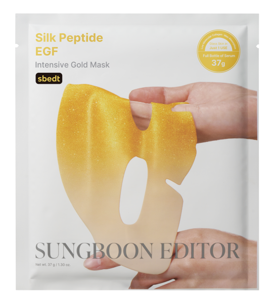 [SUNGBOON EDITOR] Silk Peptide EGF Intensive Gold Mask 1pc_Special Promotion