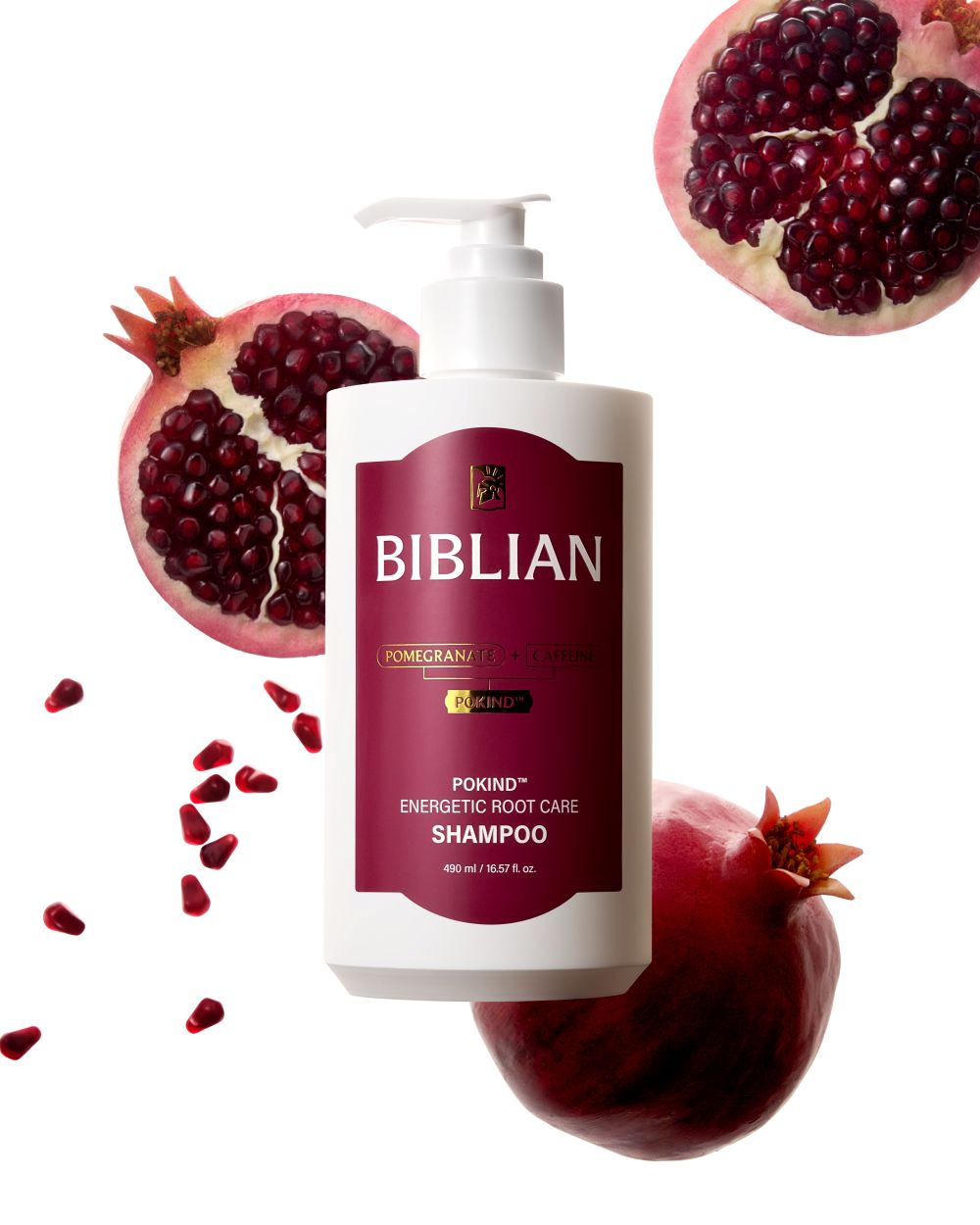 [BIBLIAN] Pokind  Energetic Root Care Shampoo 490ml