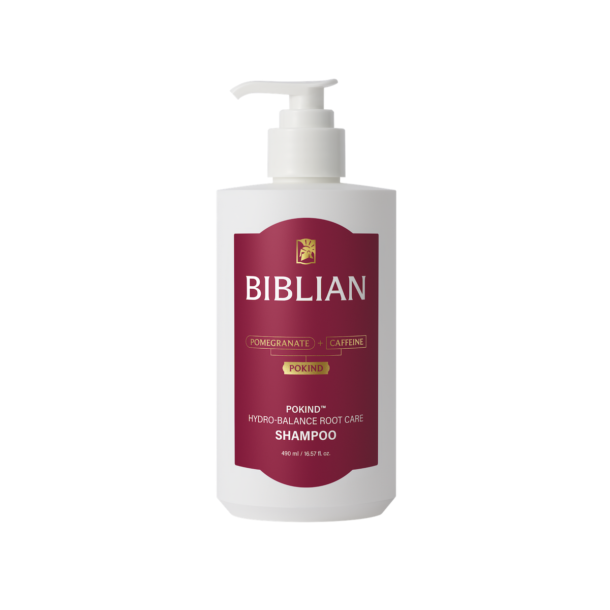 [BIBLIAN] Pokind Hydro-Balance Root Care Shampoo 490ml