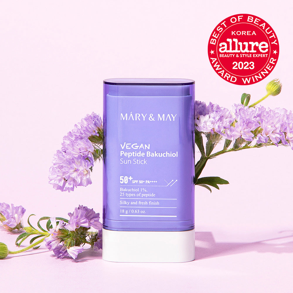 [Mary&May] Vegan Peptide Bakuchiol Sun Stick SPF50+ PA++++ 18g