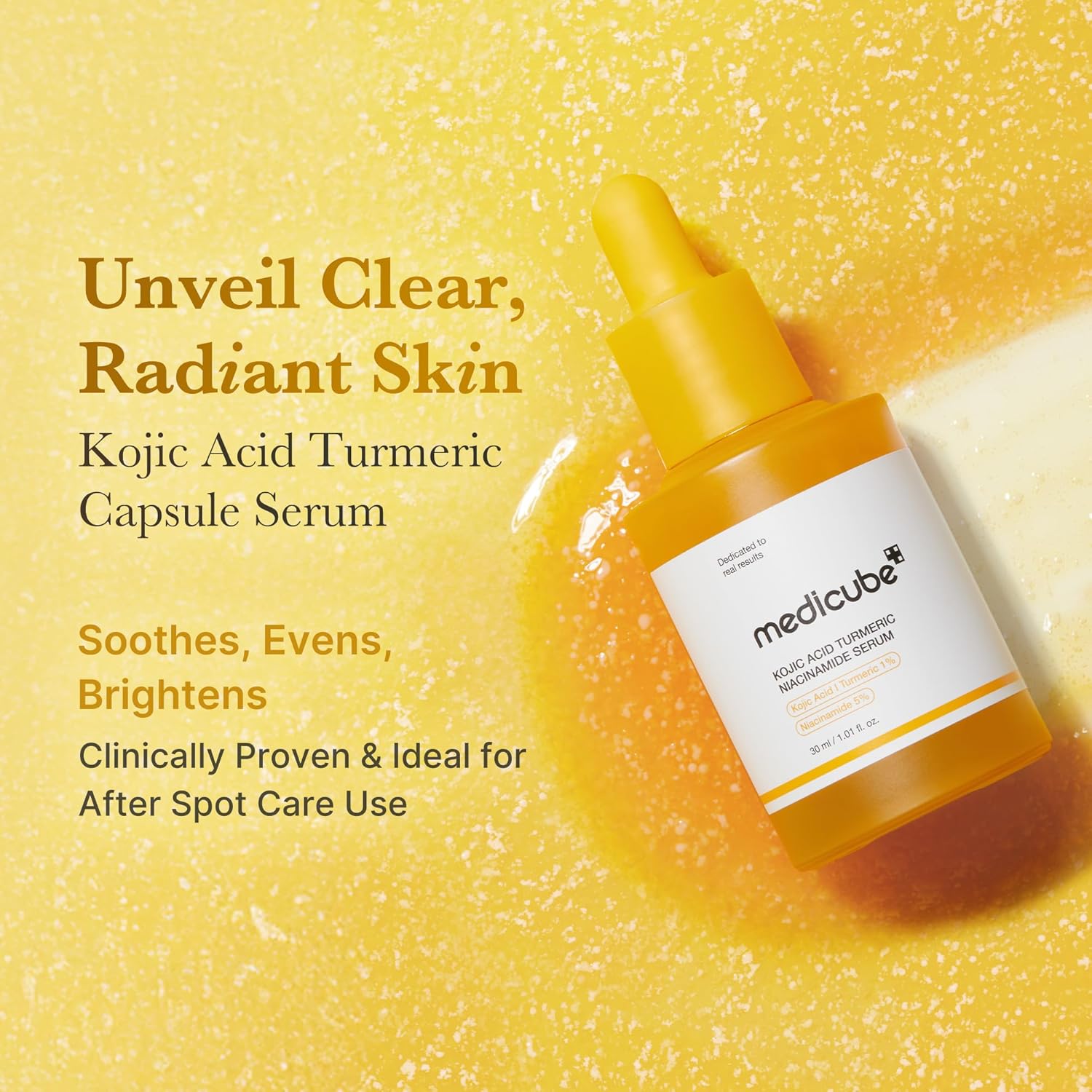 [Medicube] Sérum con Ácido Kójico, Cúrcuma y Niacinamida 30ml