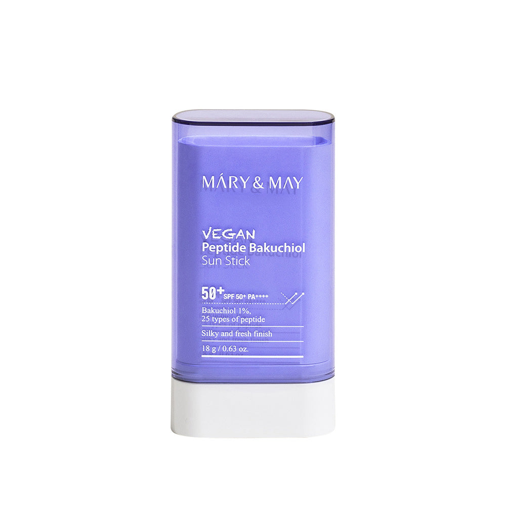 [Mary&May] Vegan Peptide Bakuchiol Sun Stick SPF50+ PA++++ 18g