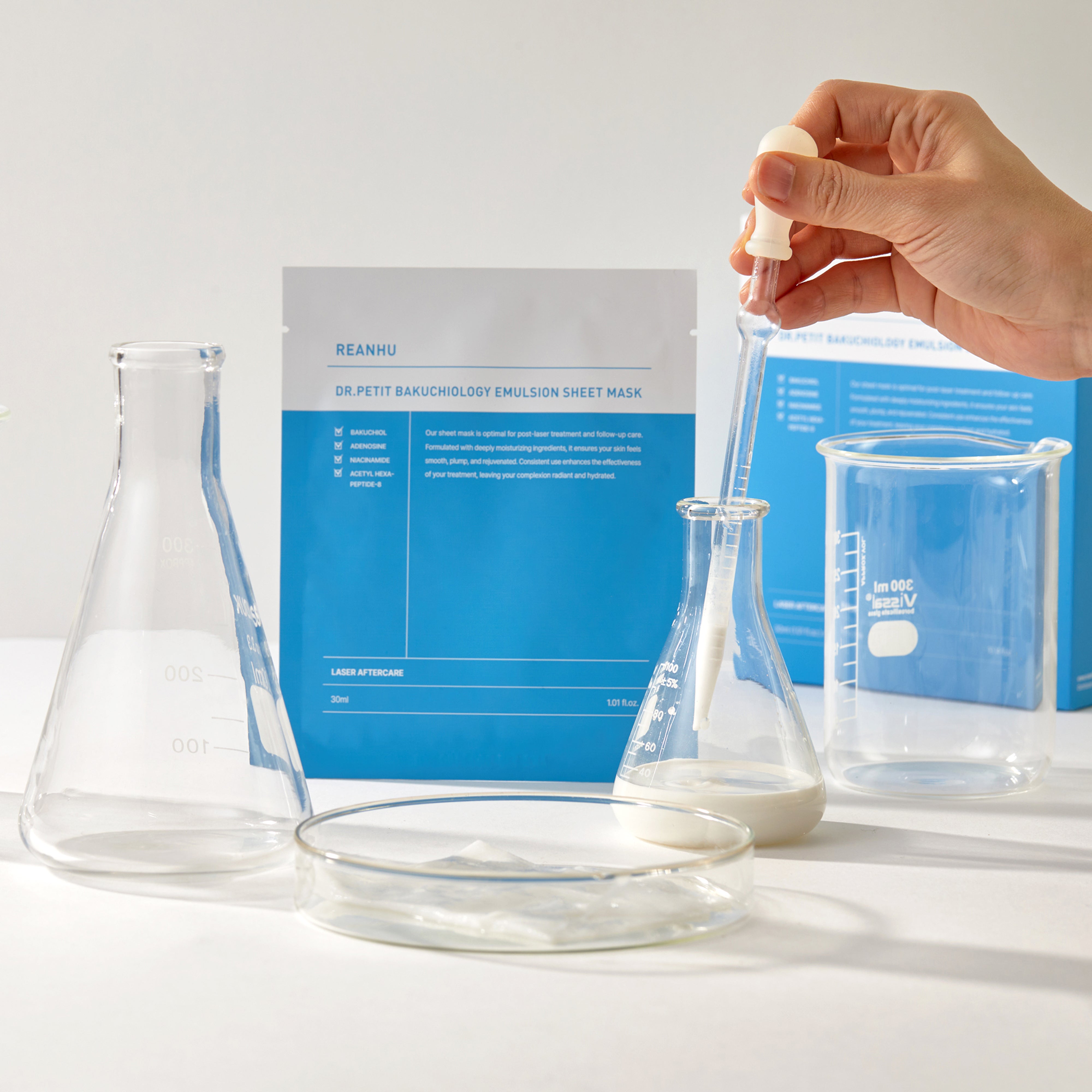 [Dr.petit] Reanhu Bakuchiol Emulsion Sheet Mask 30ml - 3 Size
