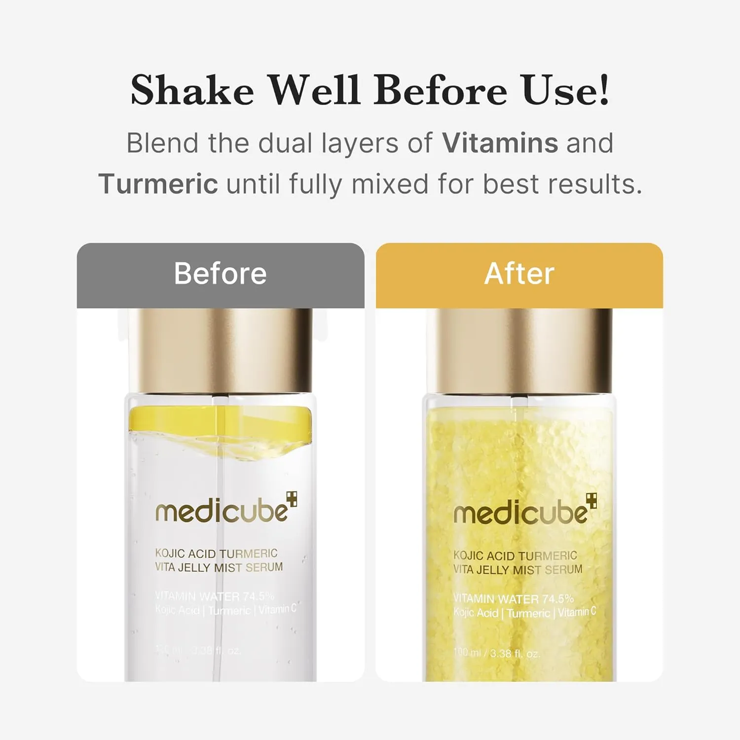 [Medicube] Sérum en bruma de gelatina de cúrcuma y ácido kójico 100ml
