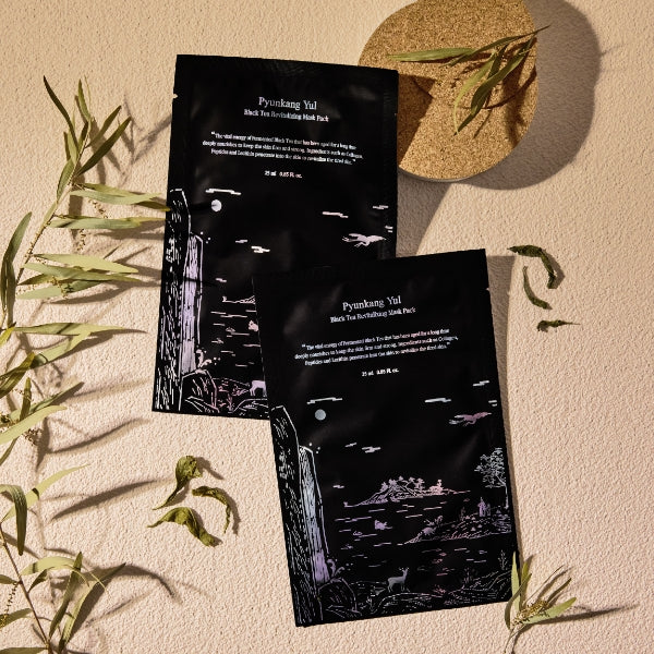 [PyunkangYul] Black Tea Revitalizing Mask Pack 25ml*10ea