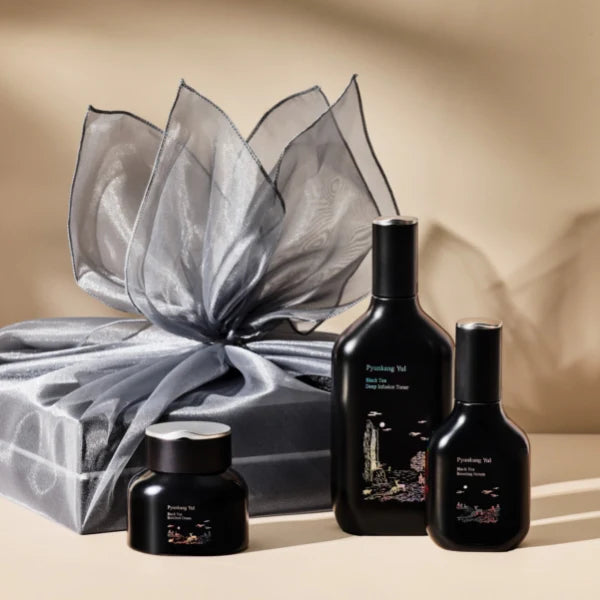 [PyunkangYul] Black Tea Line Gift Set 130ml+45ml+60ml