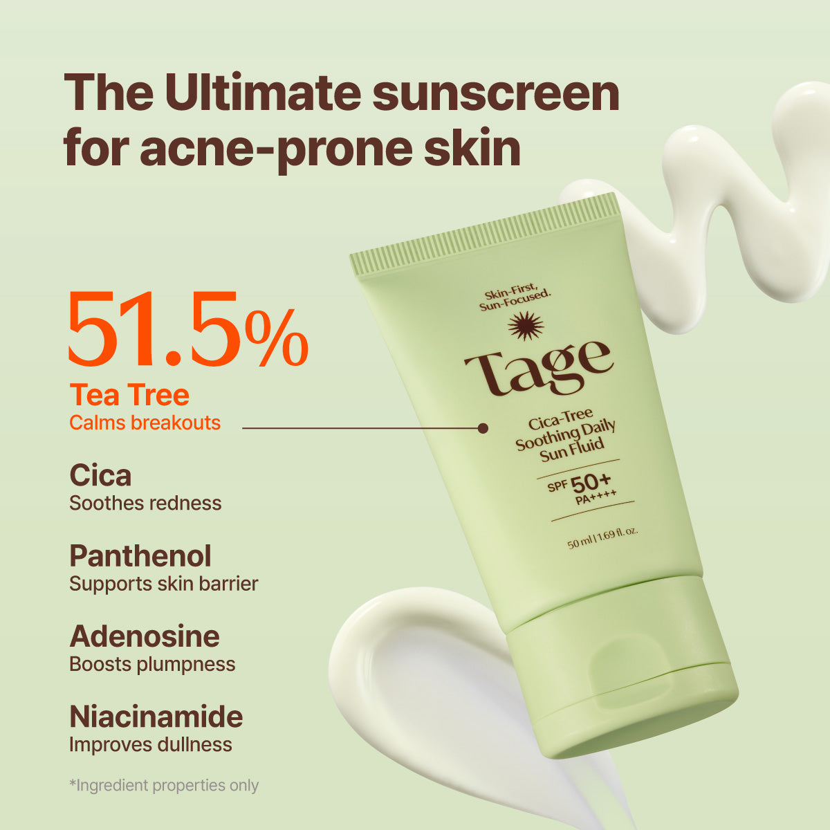 [Tage] Cica-Tree Soothing Daily Sun Fluid 50ml