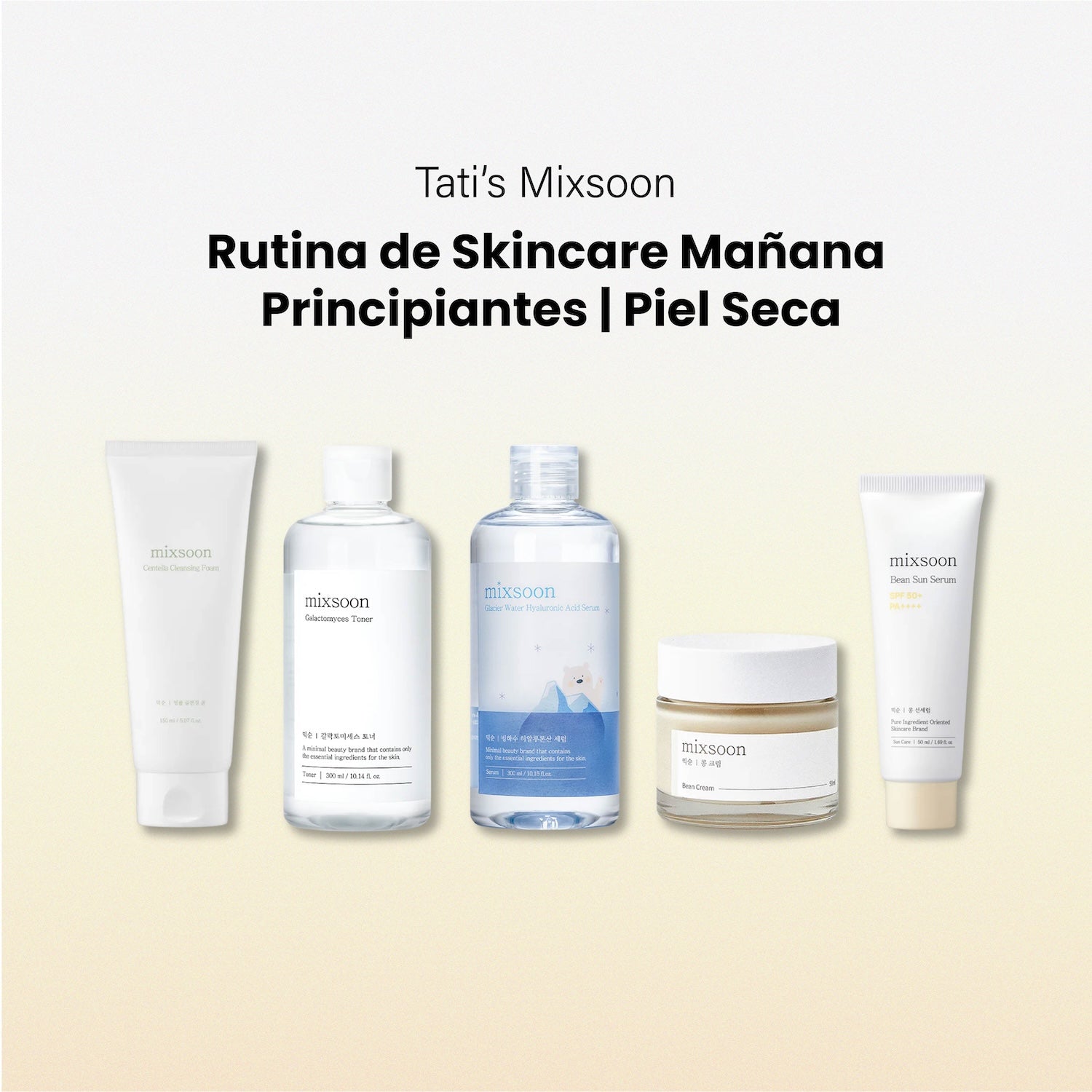 Rutina de Skincare Mañana – Principiantes | Piel Seca