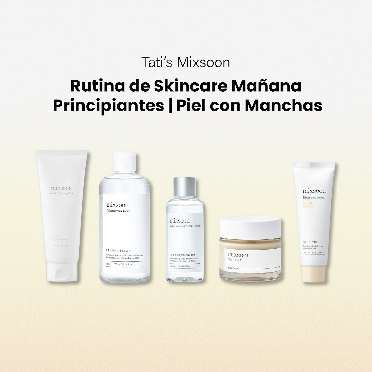 Rutina de Skincare Mañana – Principiantes | Piel con Manchas