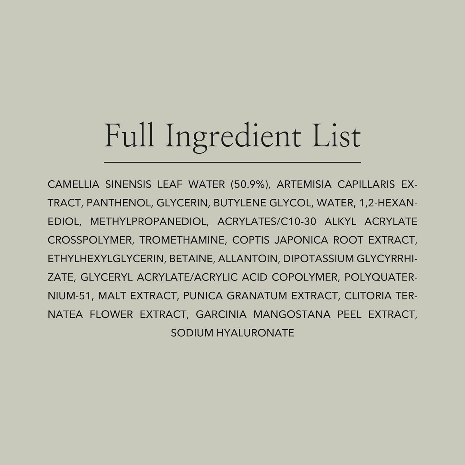 [BeautyOfJoseon] Calming Serum : Green tea + Panthenol 30ml