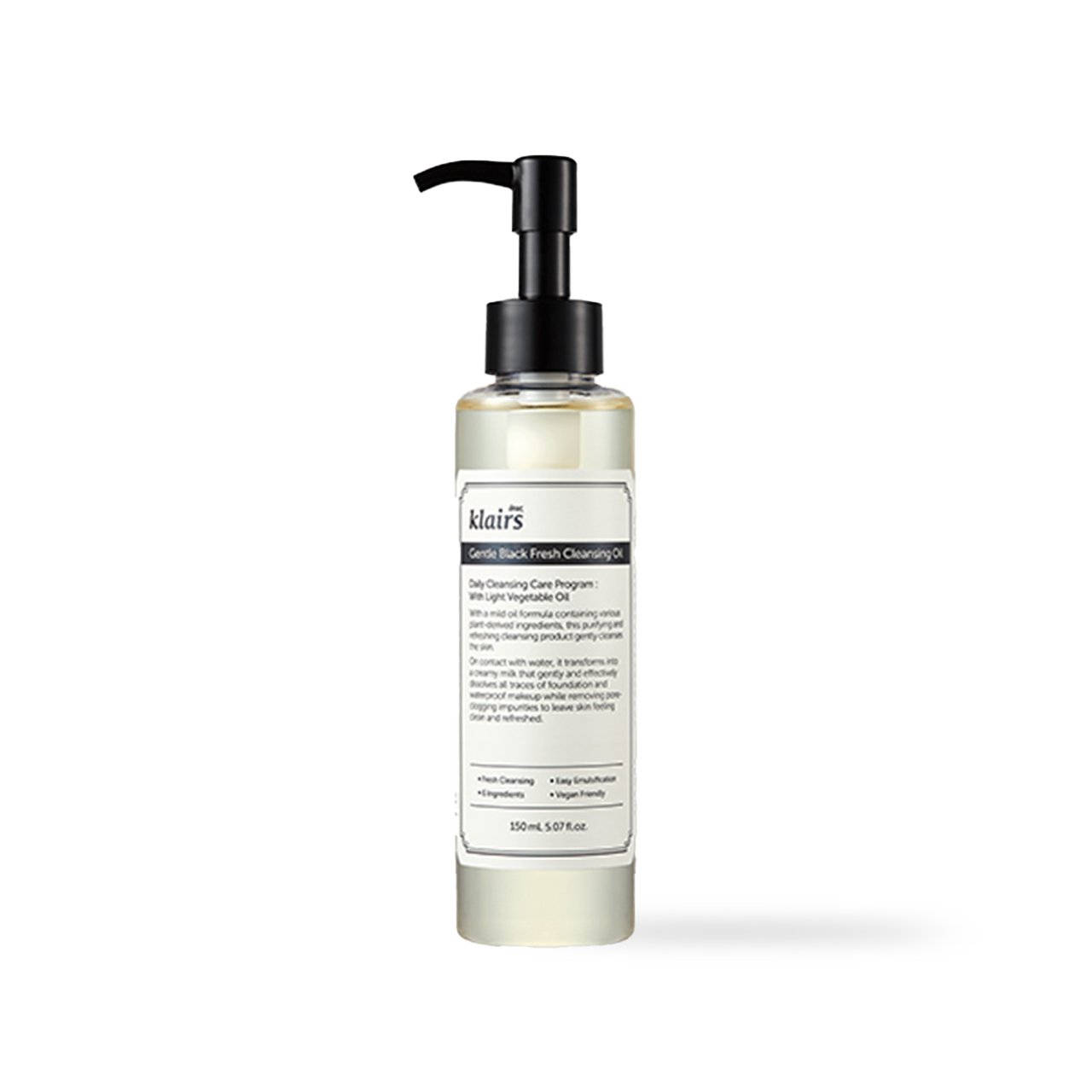 [Dear, Klairs] Gentle Black Fresh Cleansing Oil 150ml