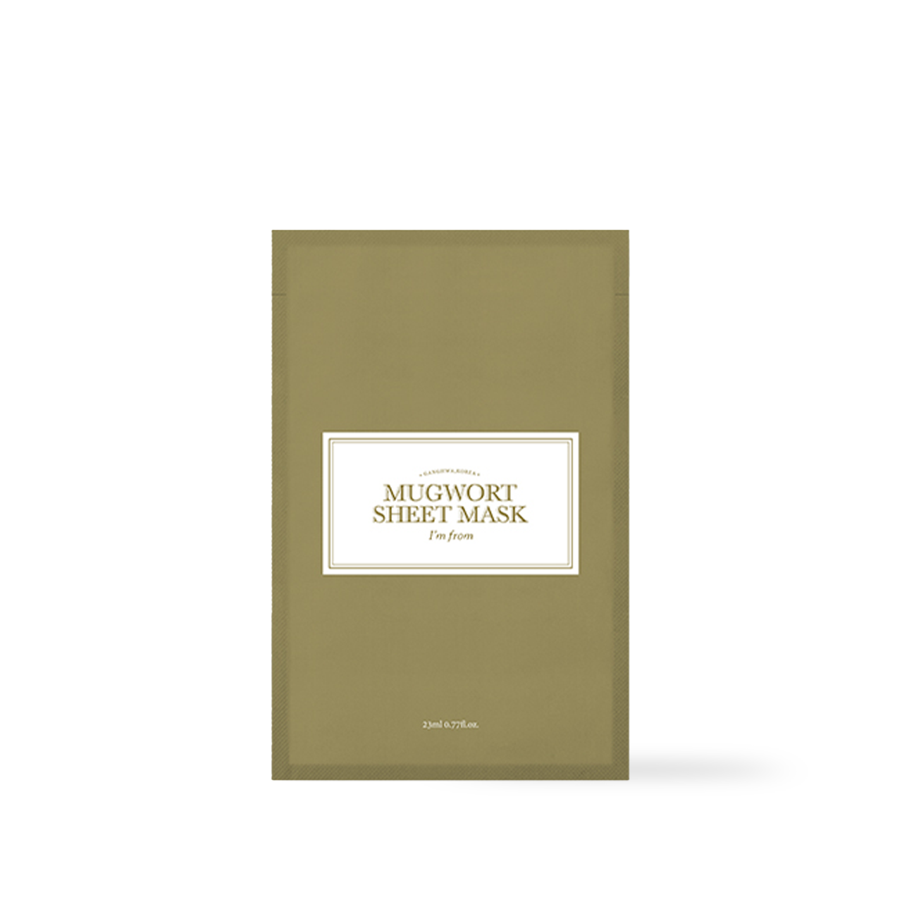 [ImFrom] Mugwort Sheet Mask - 1EA