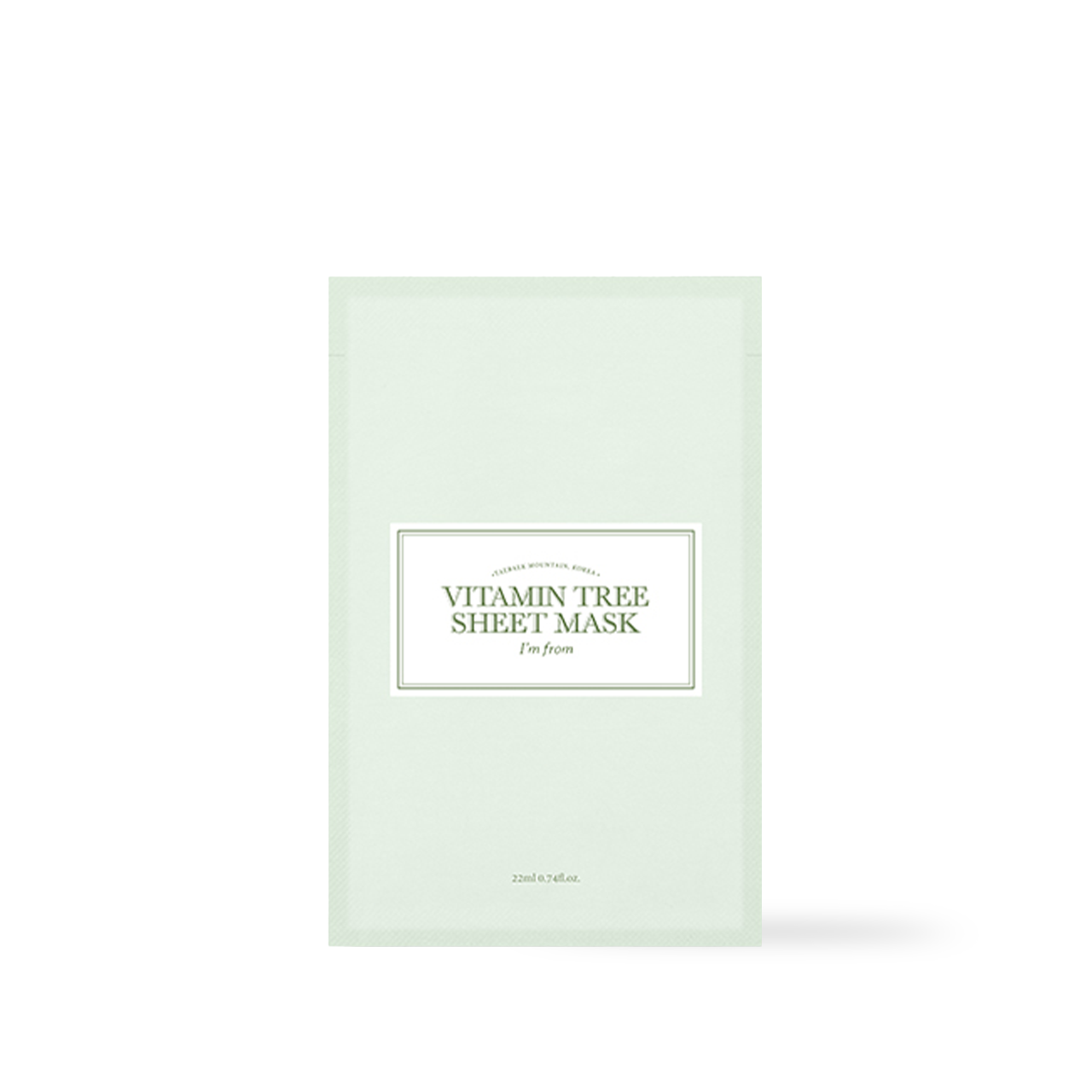 [ImFrom] Vitamin Tree Sheet Mask 22ml (1ea)