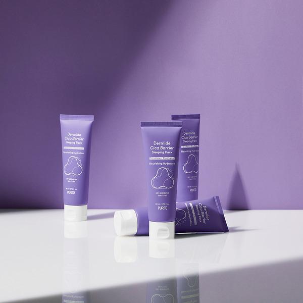 [Purito] Dermide Cica Barrier Sleeping Pack 80ml
