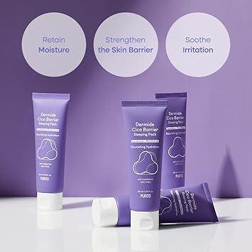 [Purito] Dermide Cica Barrier Sleeping Pack 80ml