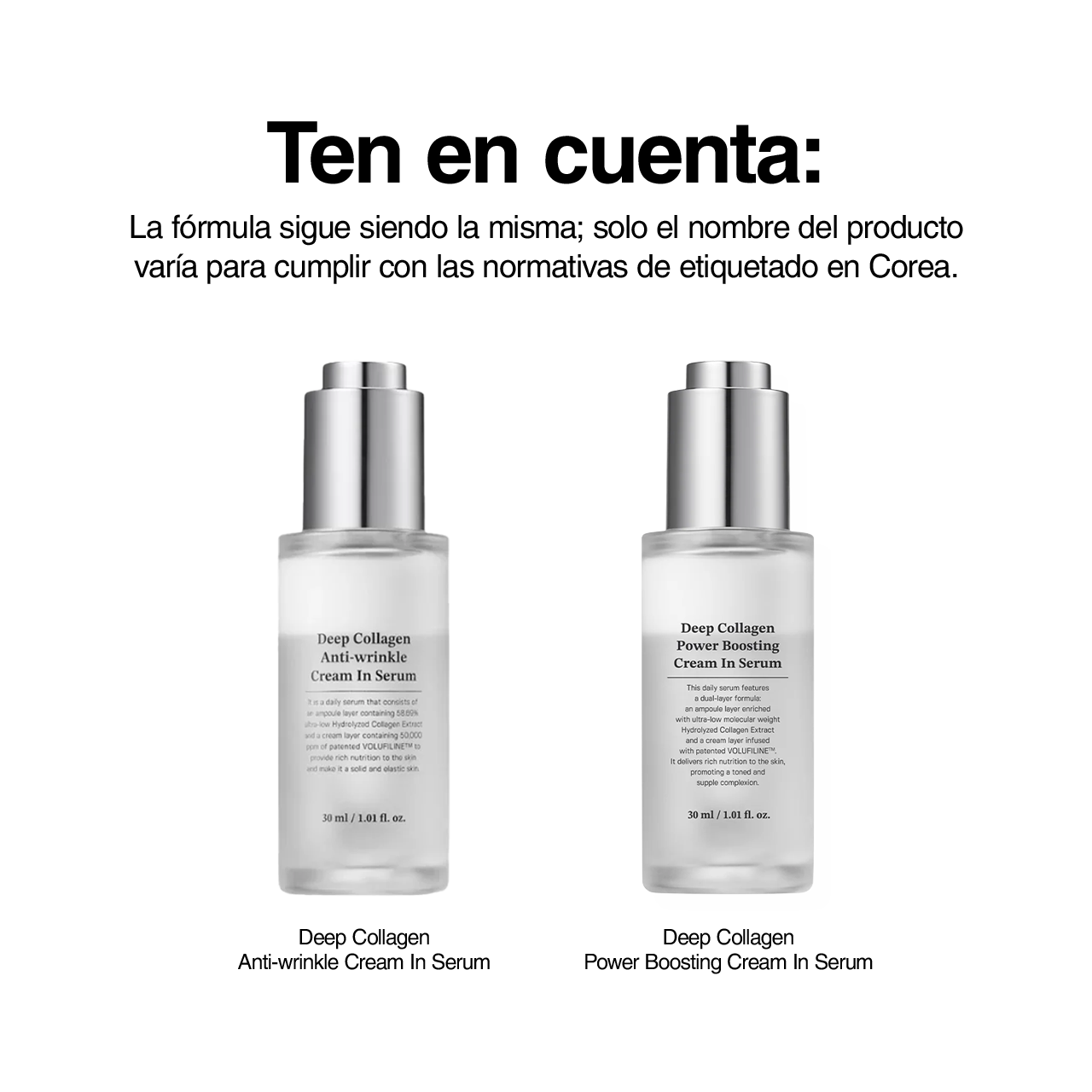 [SUNGBOON EDITOR] Deep Collagen Anti-Wrinkle Cream In Serum 30ml